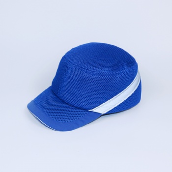 CE EN812 2012认证中性安全头盔反光条棒球防撞帽