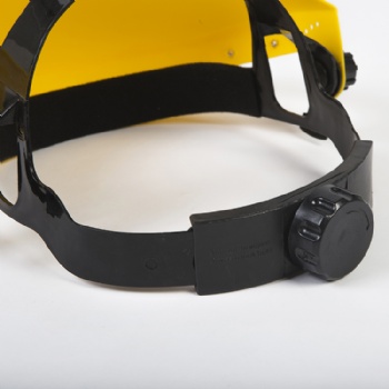  Safety face shield with ultra-lightweight steel mesh shield	