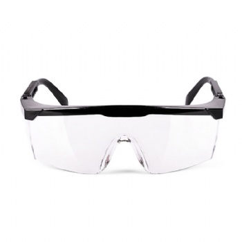  CE EN166 anti-fog adjustable side arms safety goggles	