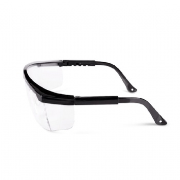  CE EN166 anti-fog adjustable side arms safety goggles	