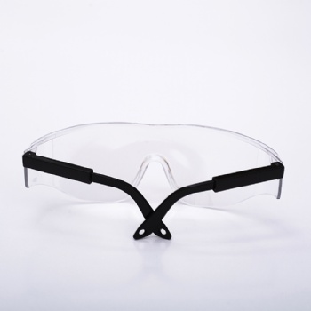  Safety glasses passed CE EN166:2002 with adjustment temple buckles	