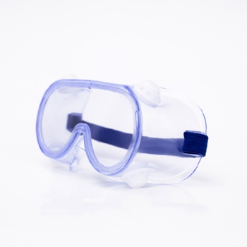  四孔透气防护眼镜加厚劳保护目镜加厚实验室防护眼镜	