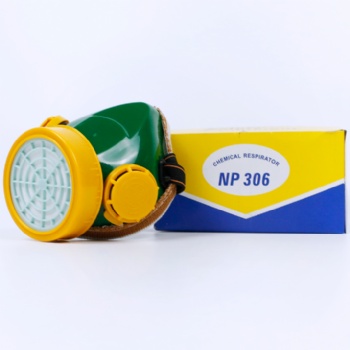 YY403单罐滤芯插卡式包装防尘面具