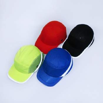  ABS+EVA可拆卸内壳时尚棒球帽设计反光带防撞帽	