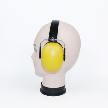  Popular Yellow Color Folding Earmuff NRR 29dB Noise Blocking Earmuffs	